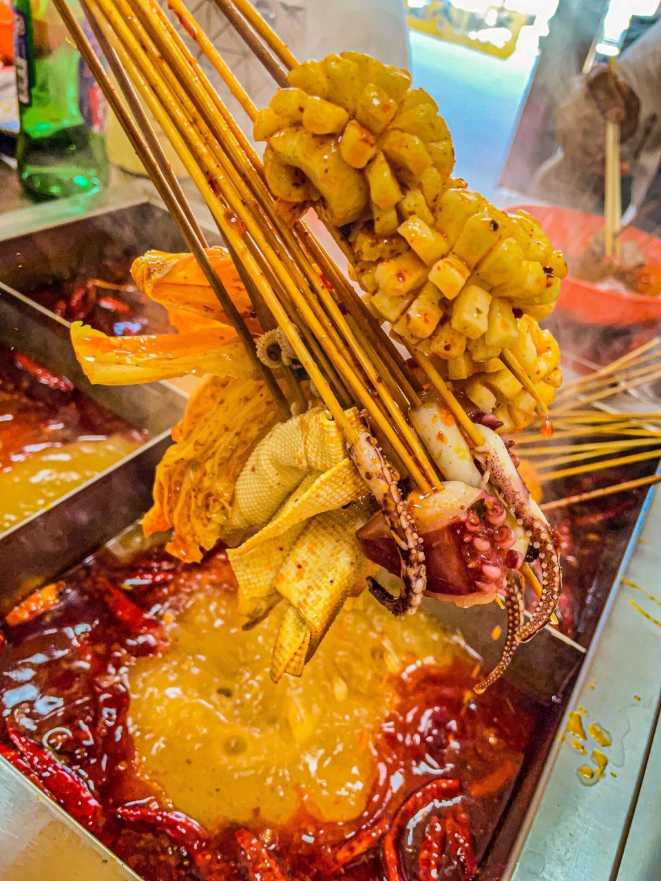 长春|二道区最好吃的涮串97中午就开始排队 92店名:春宇水煮串