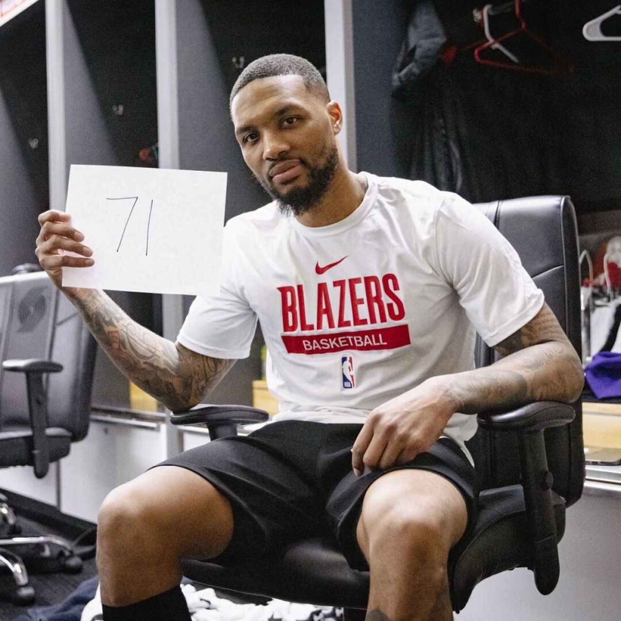 小天才60 #篮球# #nba# #篮球头像壁纸# #利拉德