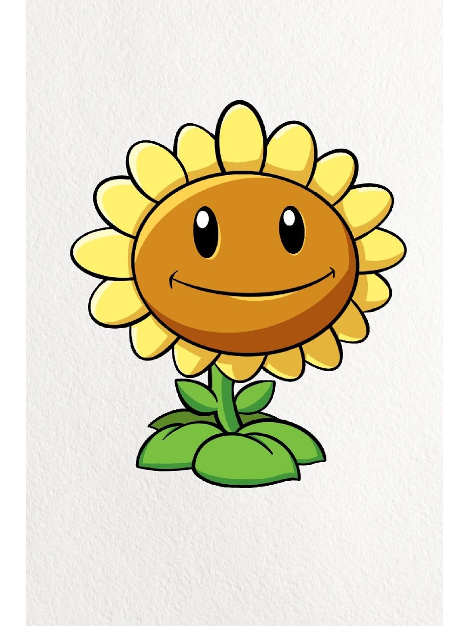 太阳花 涂色步骤也有喔