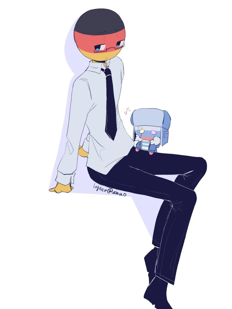 再睡一会……就一会……#ch# #俄德