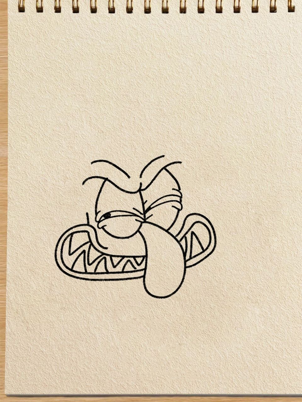 挑战画100幅章鱼哥简笔画/42