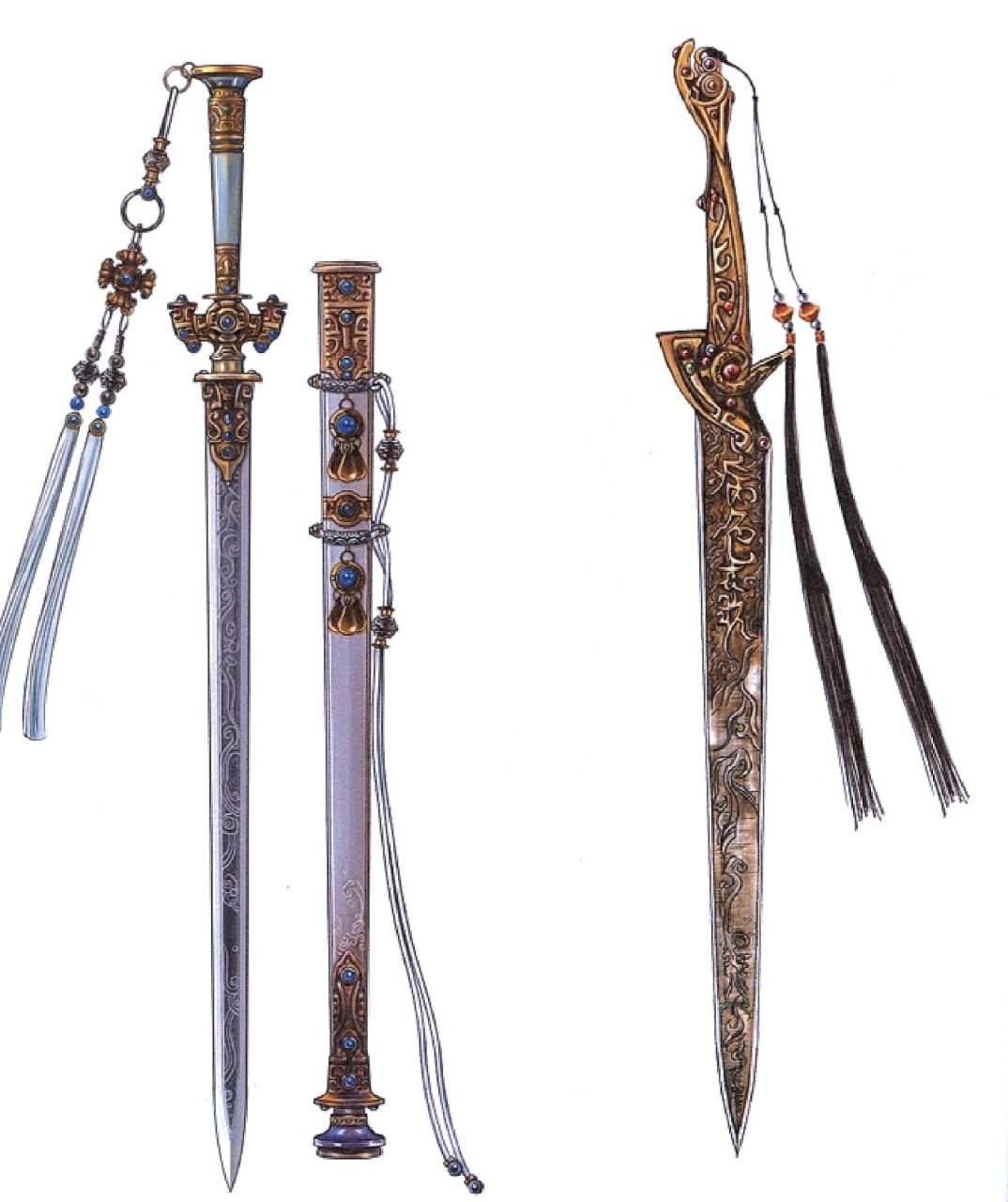 兵器谱| 弹剑作歌 20绝美之剑78 来自霹雳布袋戏的兵器法典