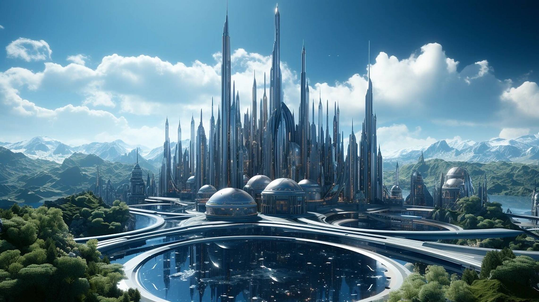 《未来城·畅想》|科学幻想|壁纸 《未来城·畅想》|科学幻想|壁纸