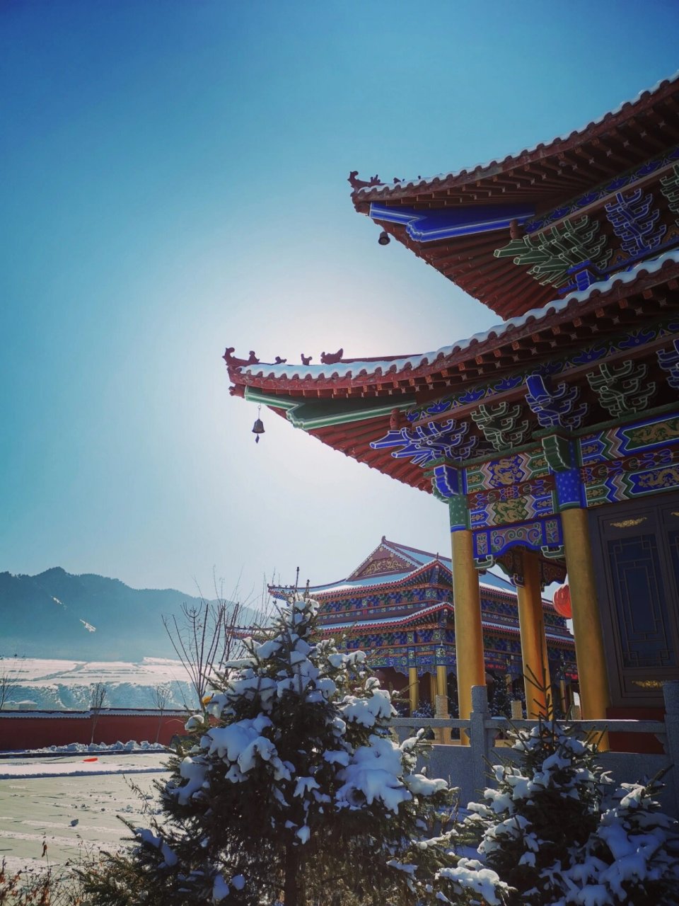 乌鲁木齐南山法明寺 从市区出发  导航法明寺即可  亲近佛  亲近法