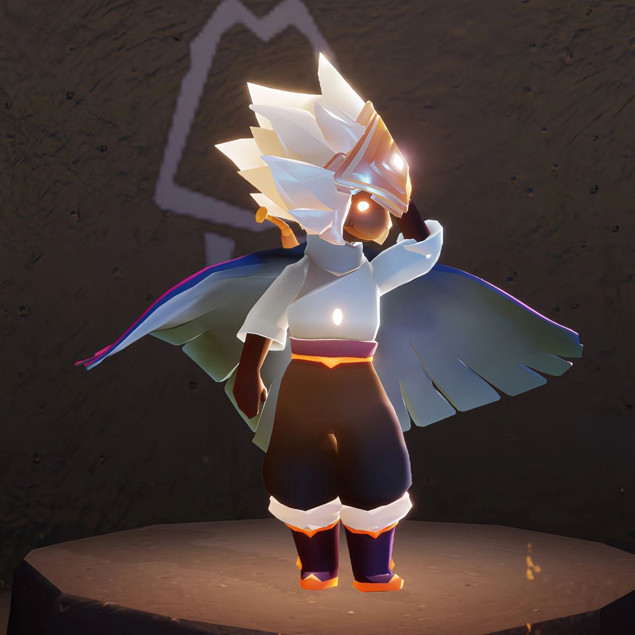 sky 光遇 0氪穿搭分享 紫色系90 好久不更新0氪穿搭了02 	 光遇的