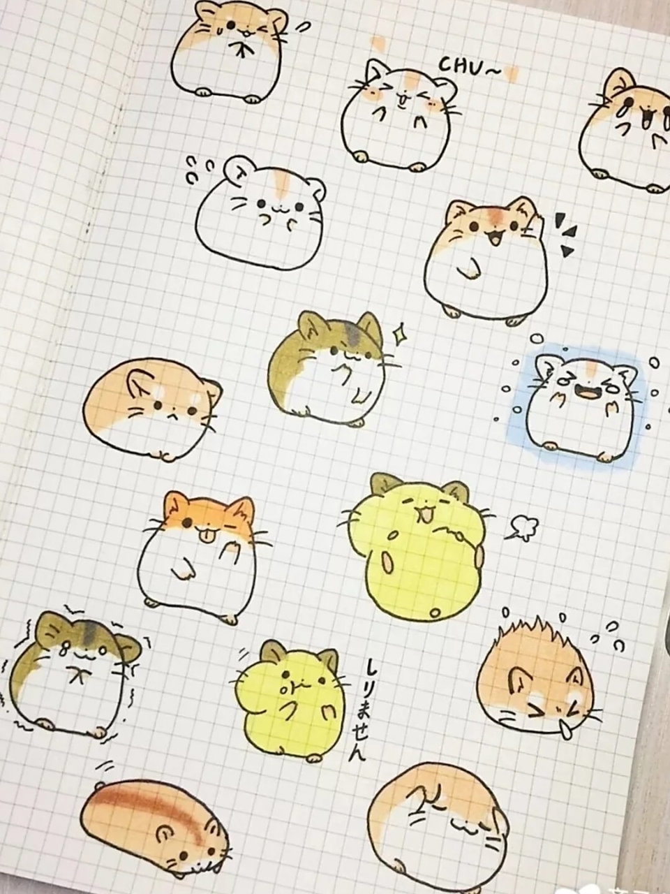 可爱的手抄报装饰 有一部分是自己画的,可能画的不好