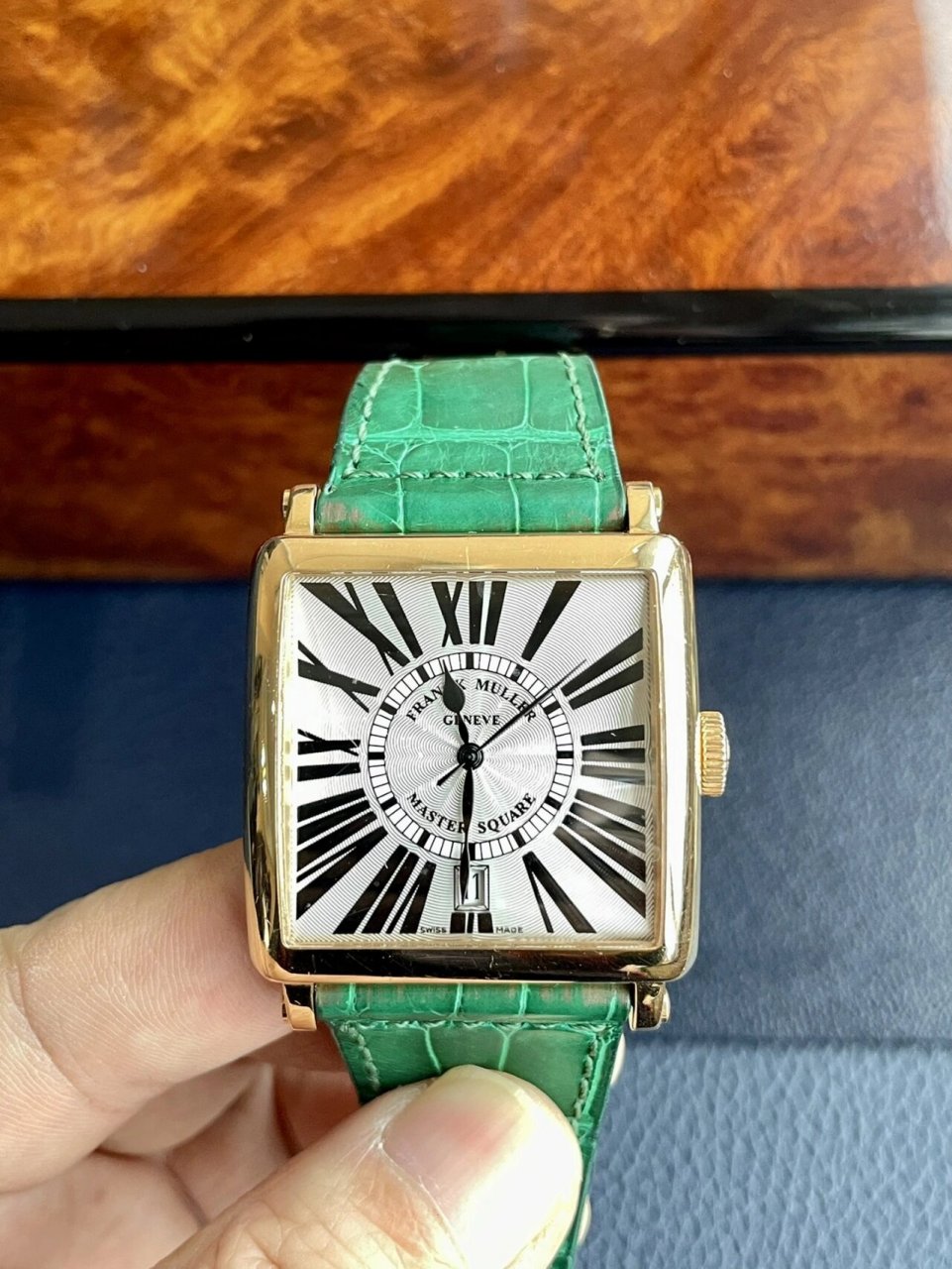 法兰克穆勒6000h玫瑰金材质自动机械腕表 法兰克穆勒6000h 玫瑰金材质