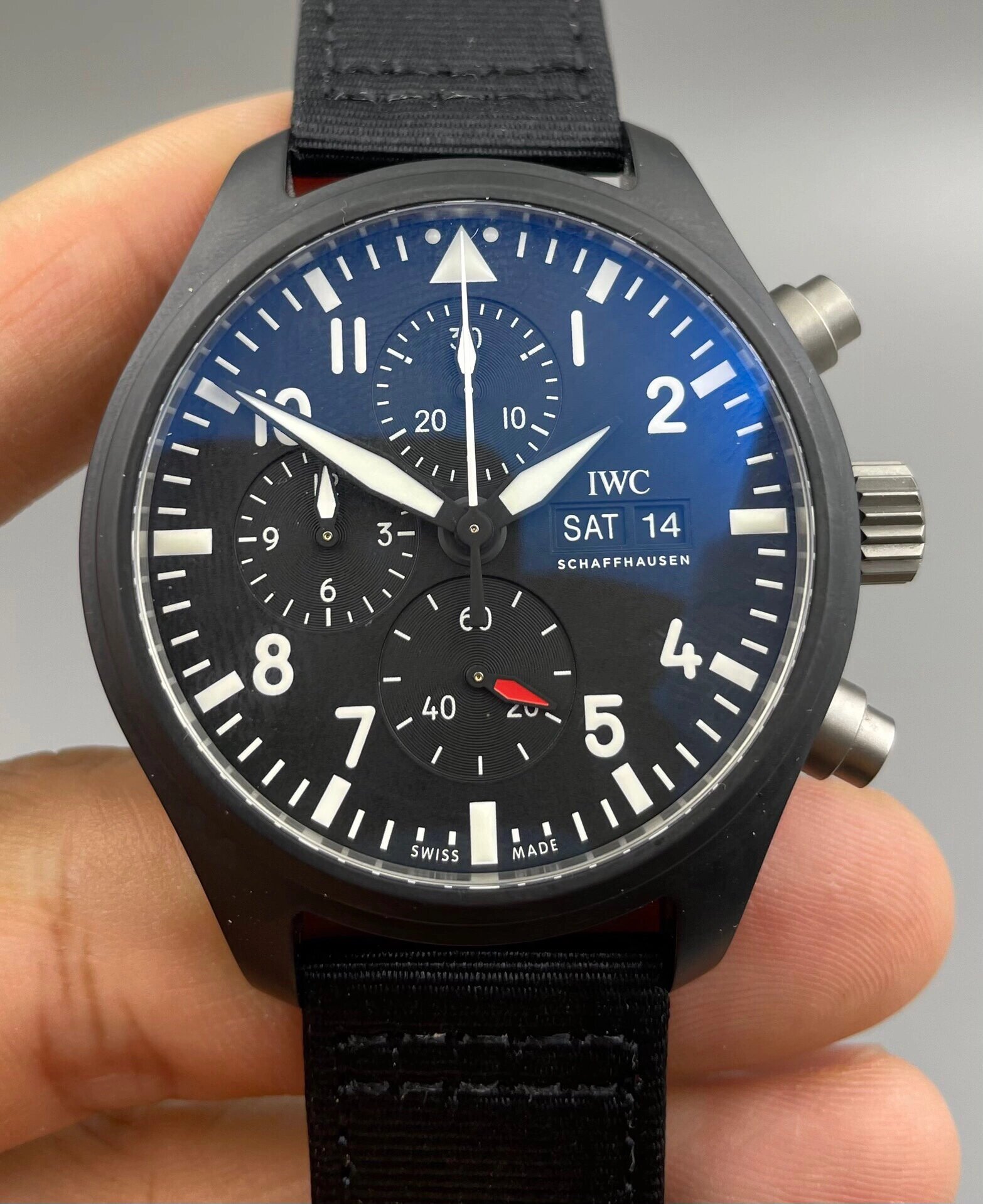 iwc万国飞行员系列iw389101男士手表