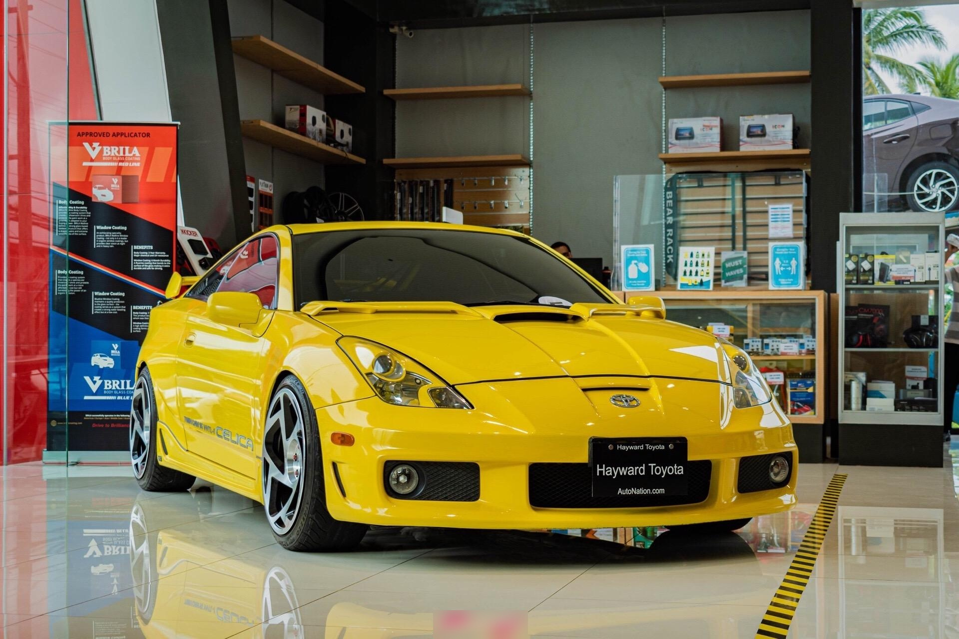 黄色战车,丰田赛利卡.