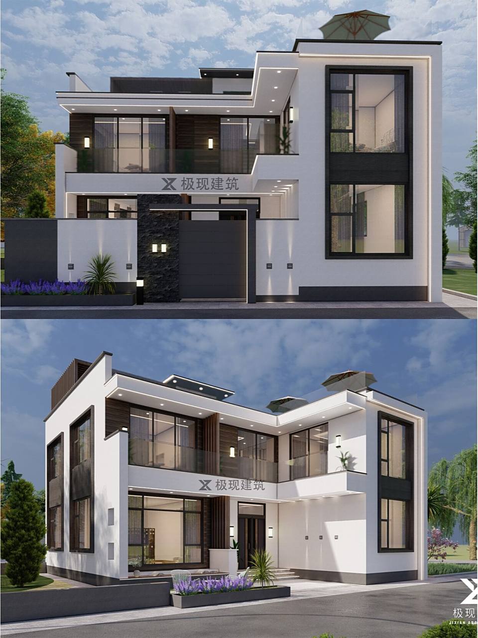 l型现代风格二层自建房别墅(附平面图) 92项目概况 项目地点丨北京