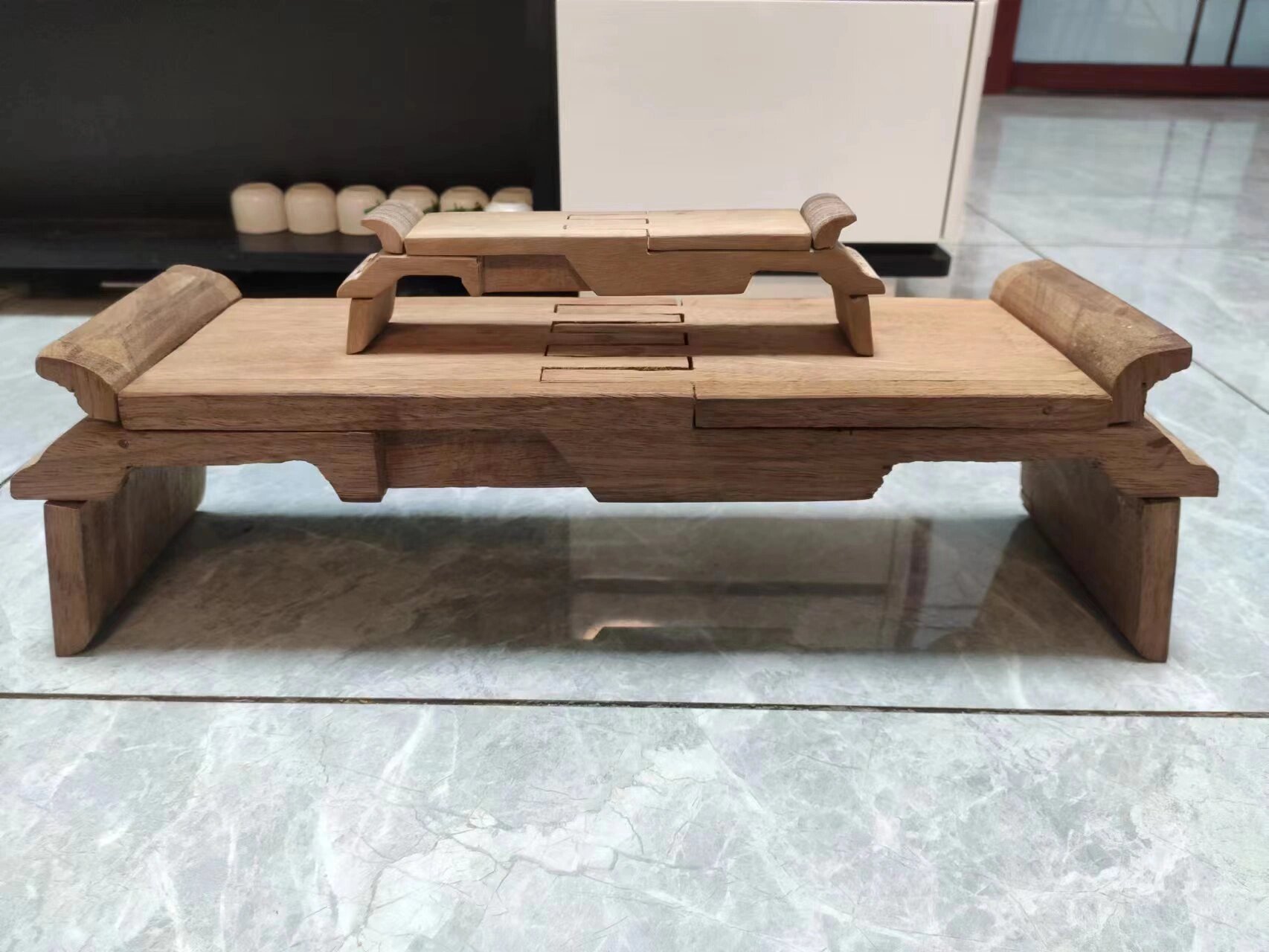 鲁班枕 将军案 纯手工