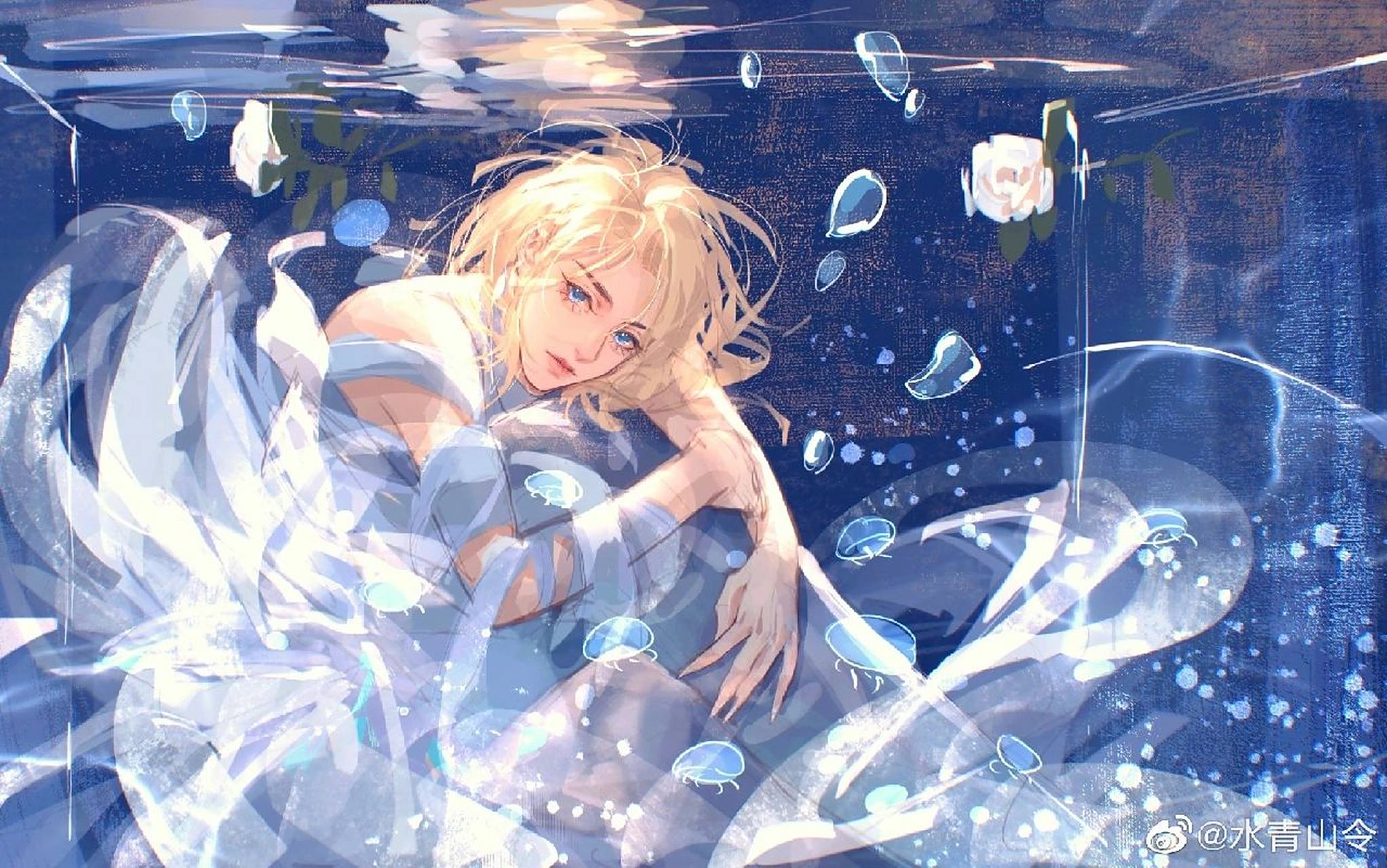 《人鱼陷落》绝美壁纸    可以自取哦