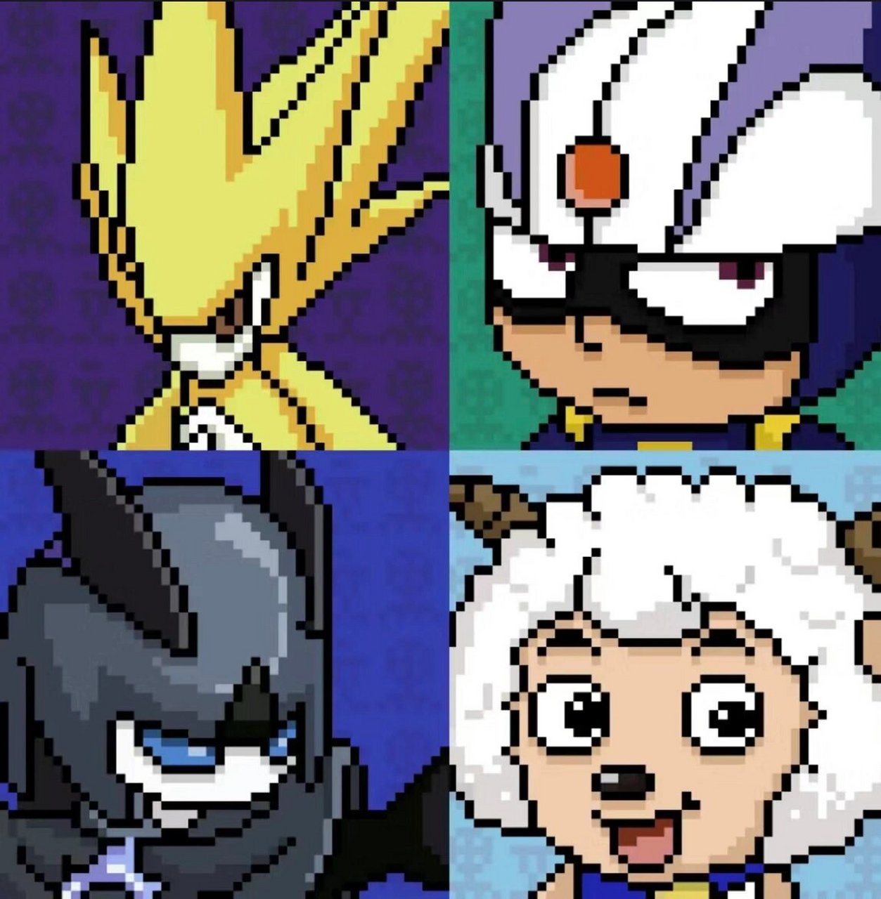 赛尔号像素风头像 #头像分享# #赛尔号# #像素风# 有没有米咔的头像啊