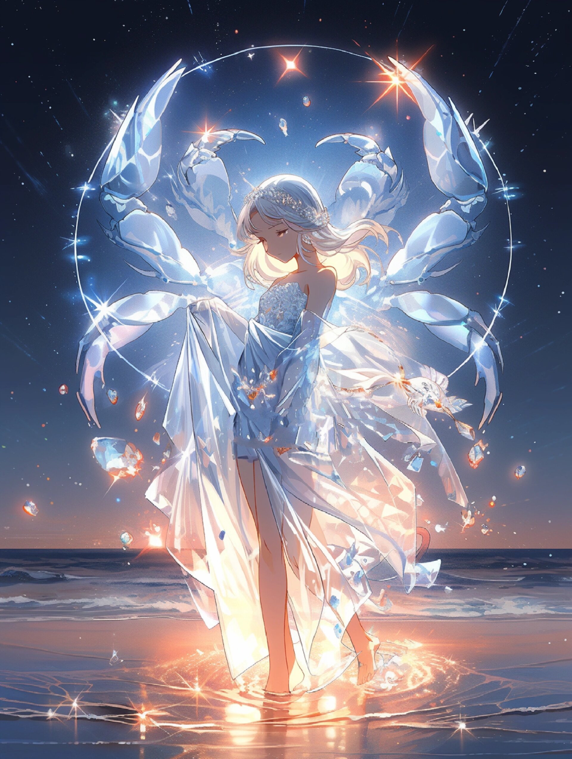 唯美壁纸『十二星座·巨蟹座』