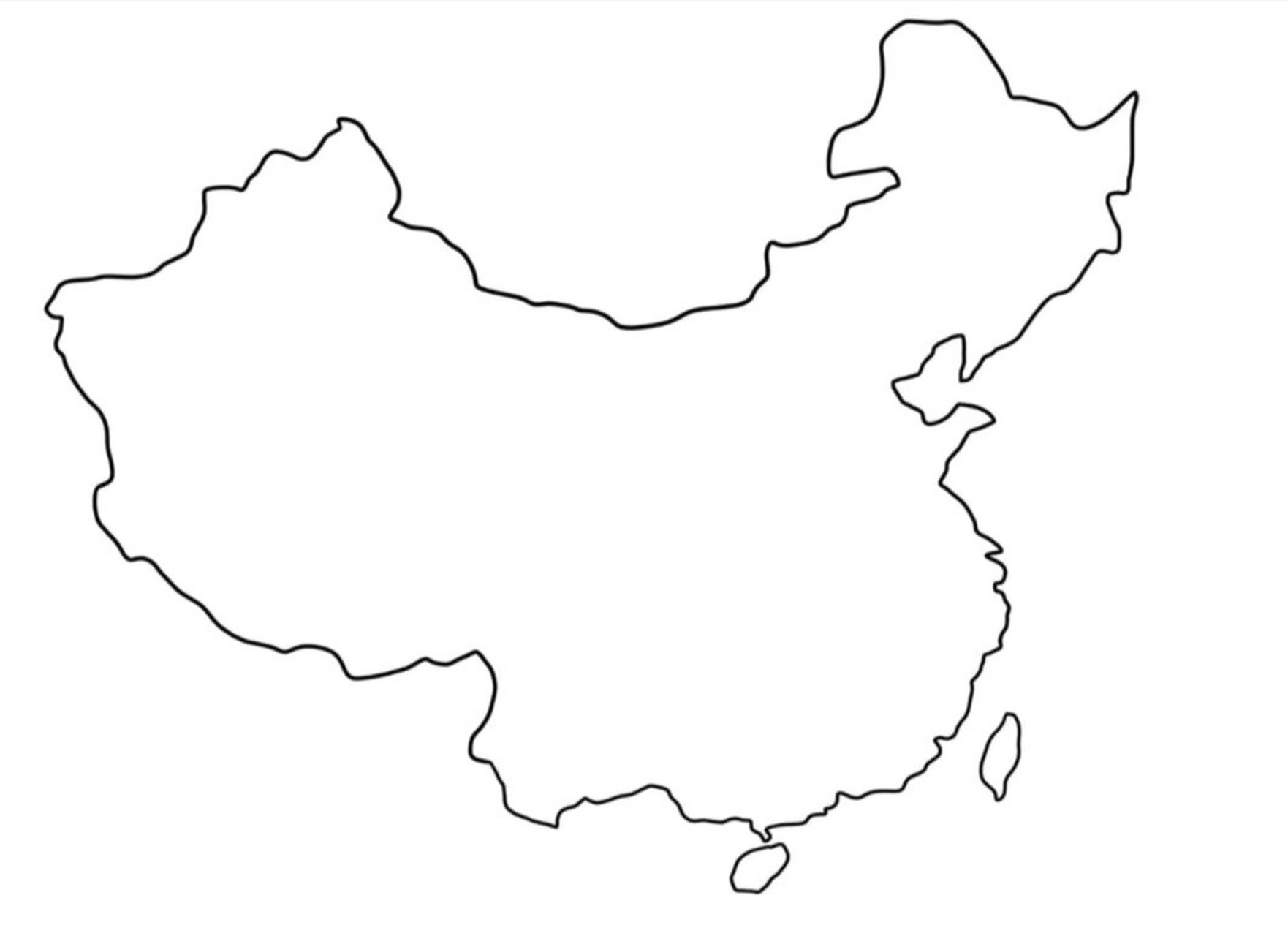 国庆节创意美术—涂色 地图和五星红旗涂色简笔画 超级适合小朋友们