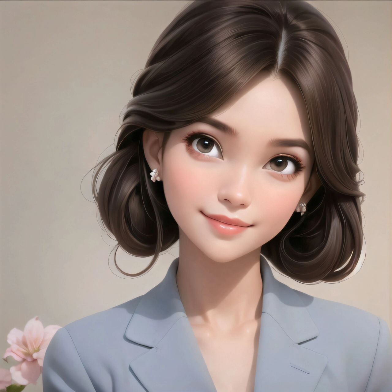 女生头像99超赞的短发职业头像合集