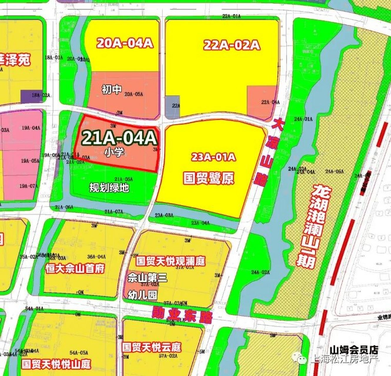 "佘山北大型居住社区21a-04a地块高家浜小学新建工程" 设计方案规划