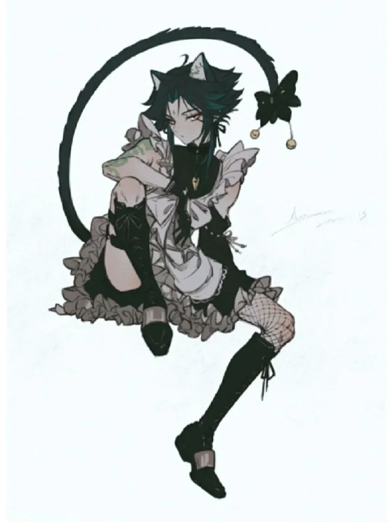 原神女装系例3【魈宝女装】 下次出阿散