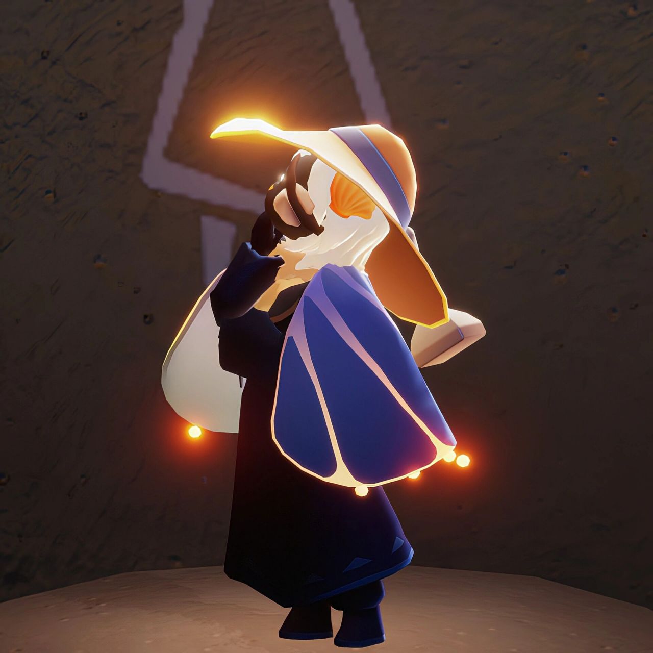 sky 光遇国服复刻 穿搭分享蟹语者09 之前换过