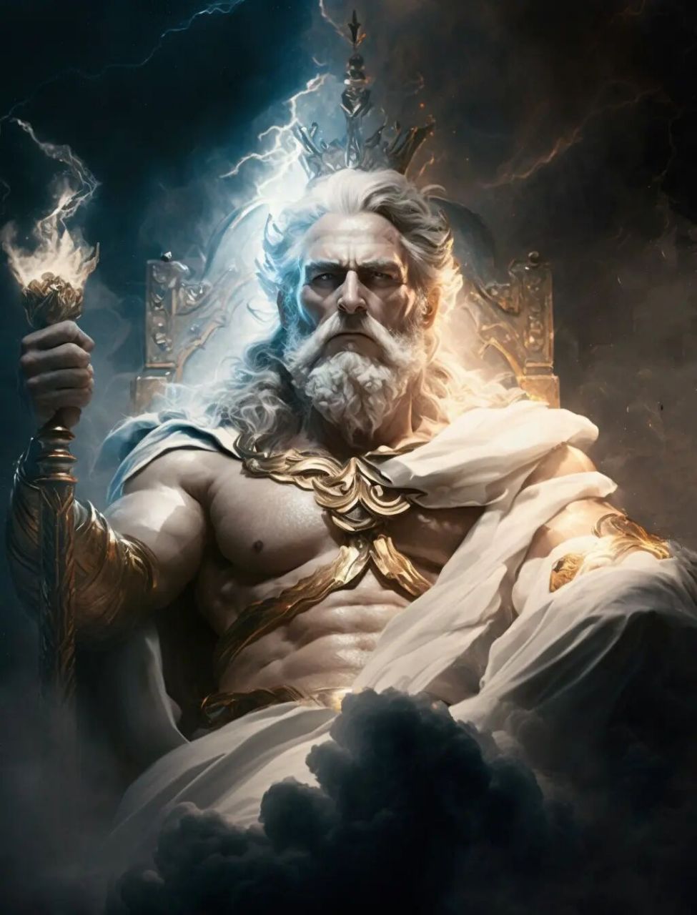 奥林匹斯众神(4)众神之王——宙斯 7802midjourney关键词:zeus