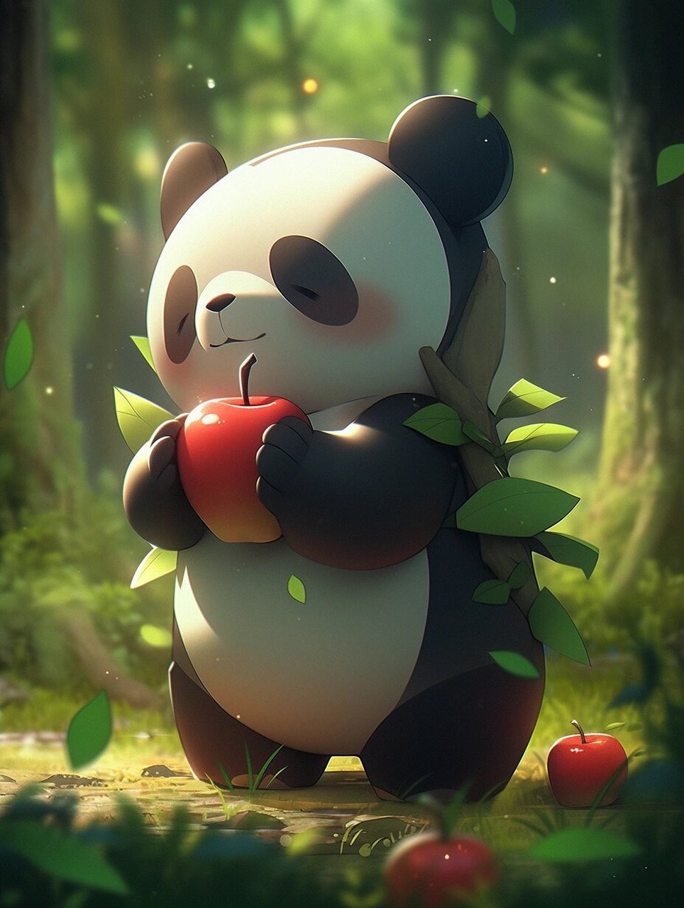 聊天背景图丨小清新 可可爱爱的软趴趴小动物 今日壁纸,聊天背景图 