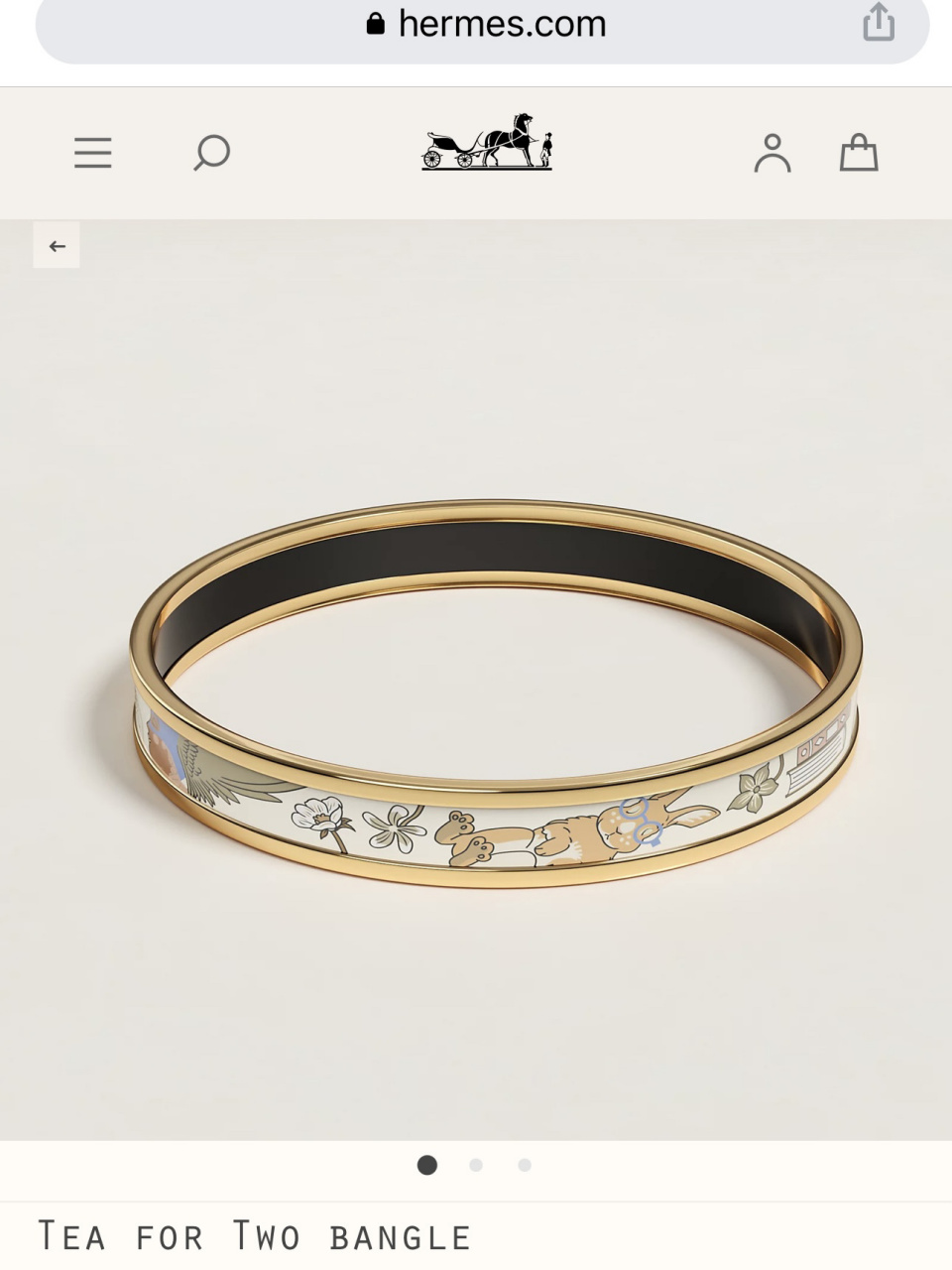 珐琅手镯会掉色吗 爱马仕这个小兔子好可爱 没戴过珐琅 想问问大家