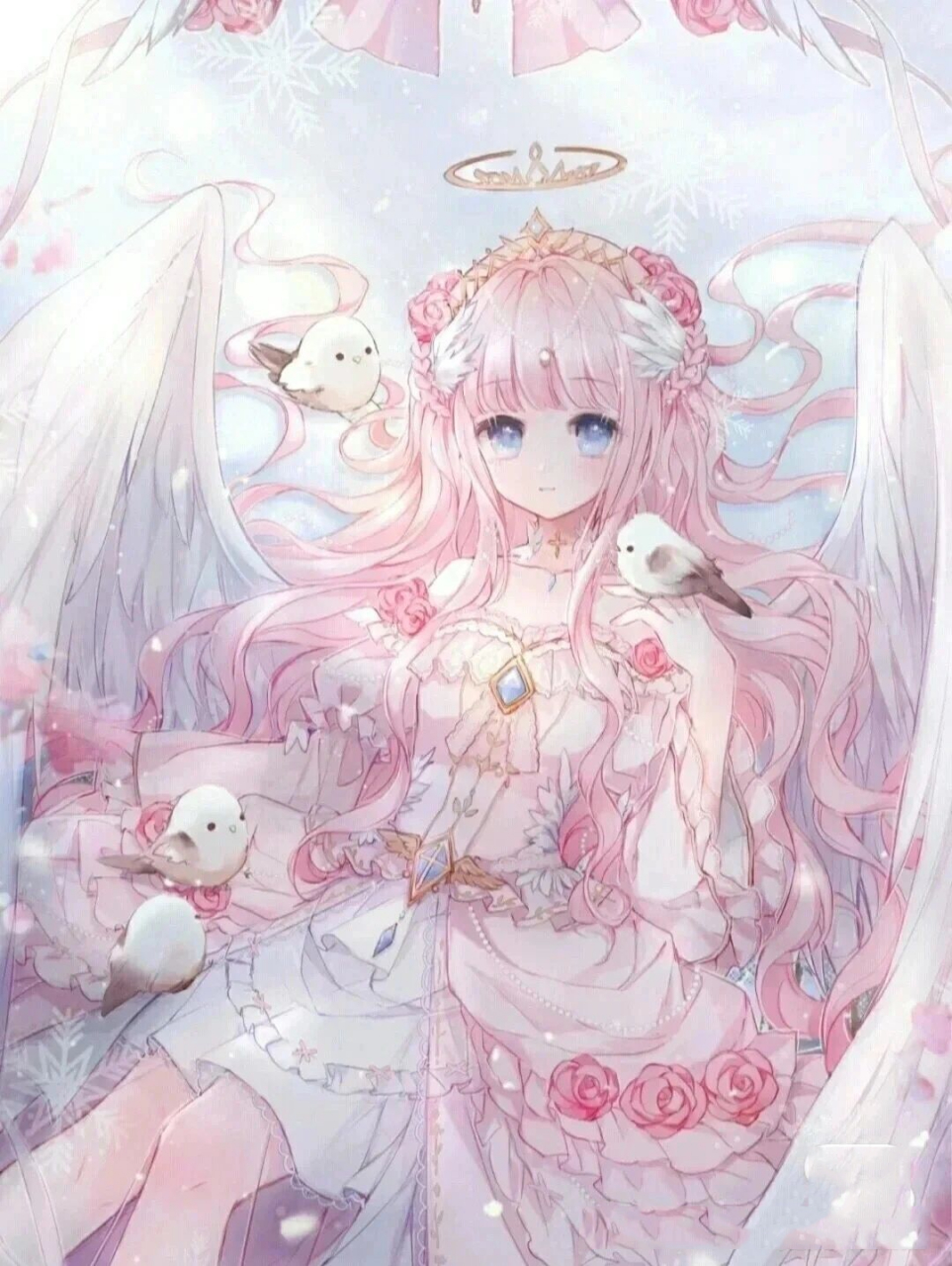 天使与恶魔可爱女生头像