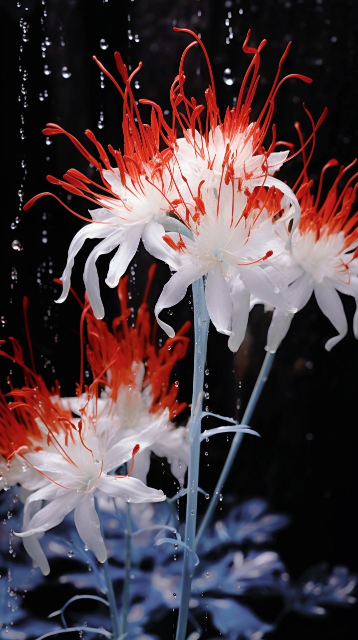 彼岸花 彼岸花又称为"忘情花",分为红色,白色,花开彼岸,莫问归期.