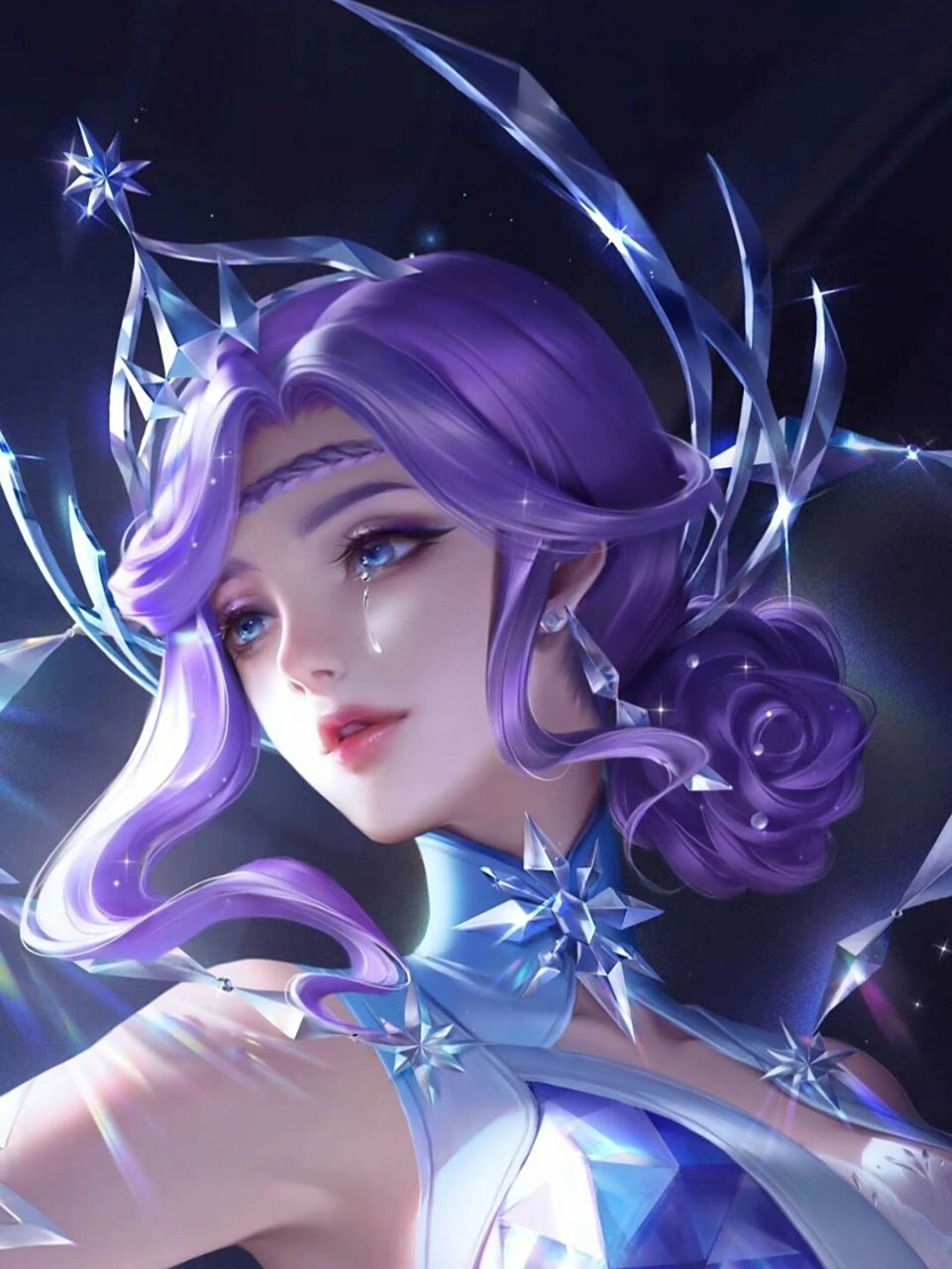 【甄姬·冰雪圆舞曲】高清无水印海报  王者创作者成长计划