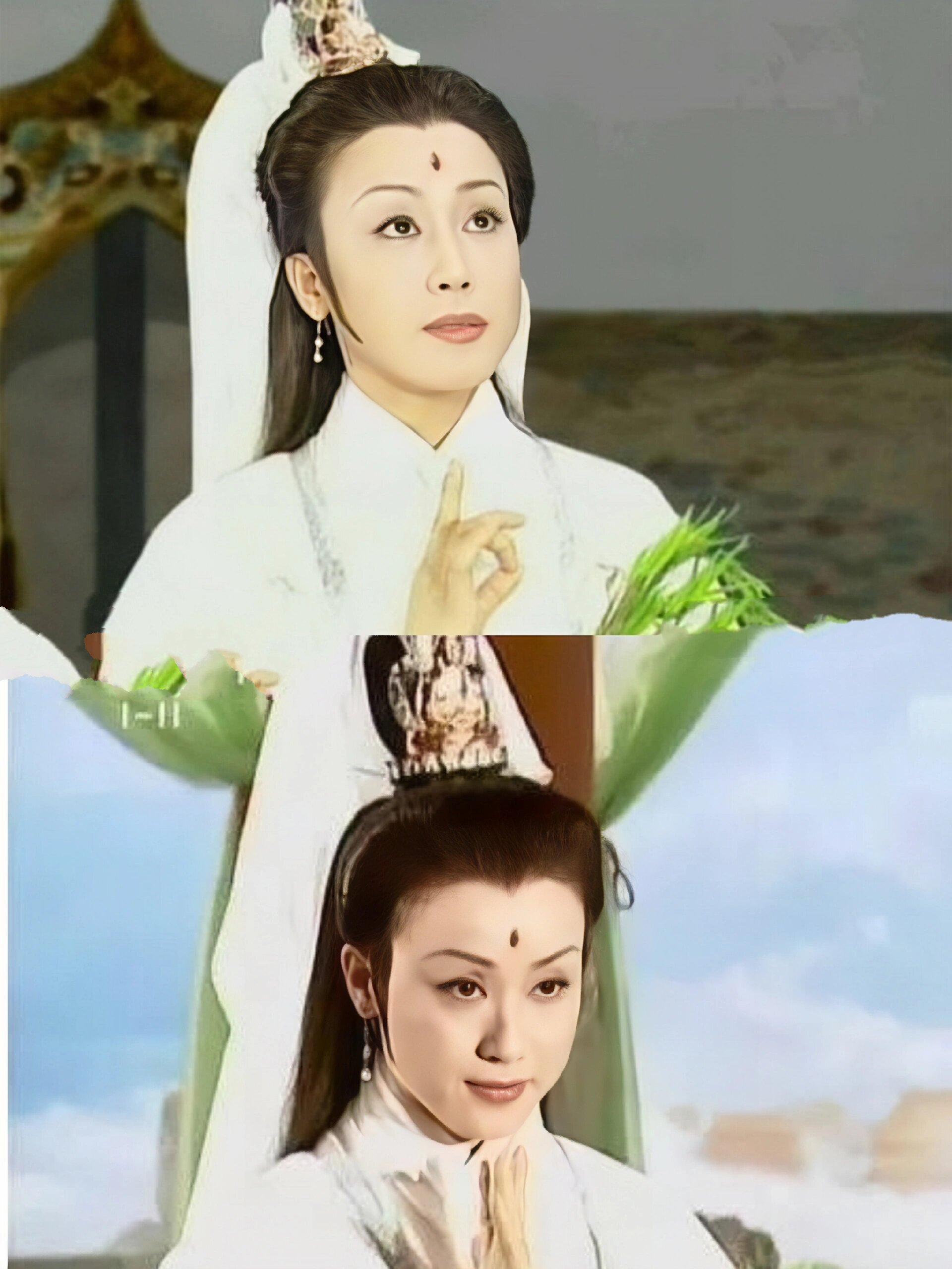 我们观音菩萨的扮演者就没有丑的