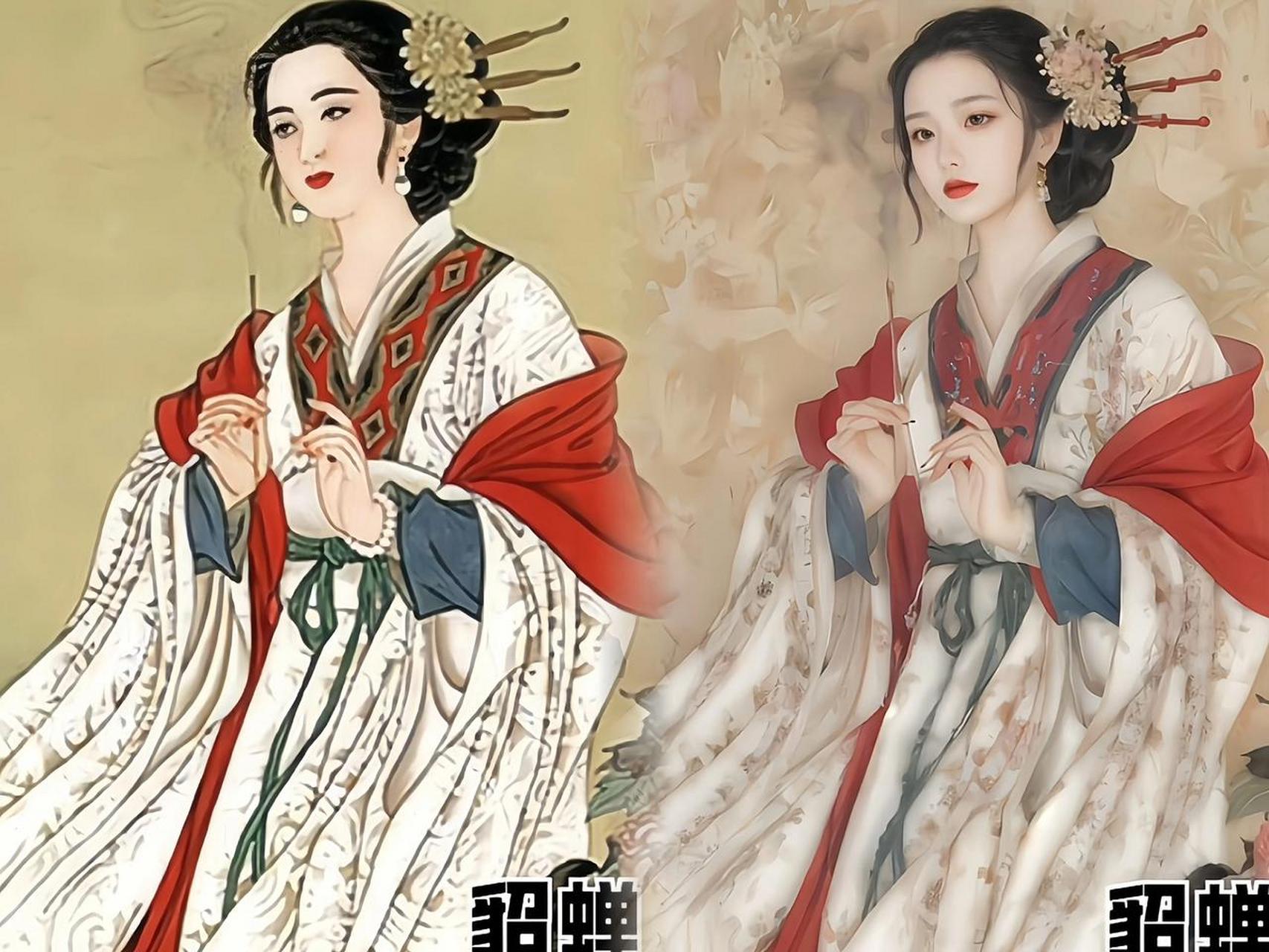 人人都知道四大美女个个漂亮,可是我们只能在古画和电视剧中能看到