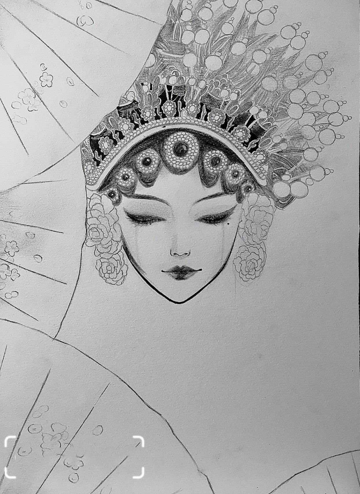 手绘戏子 带过程 不喜勿喷