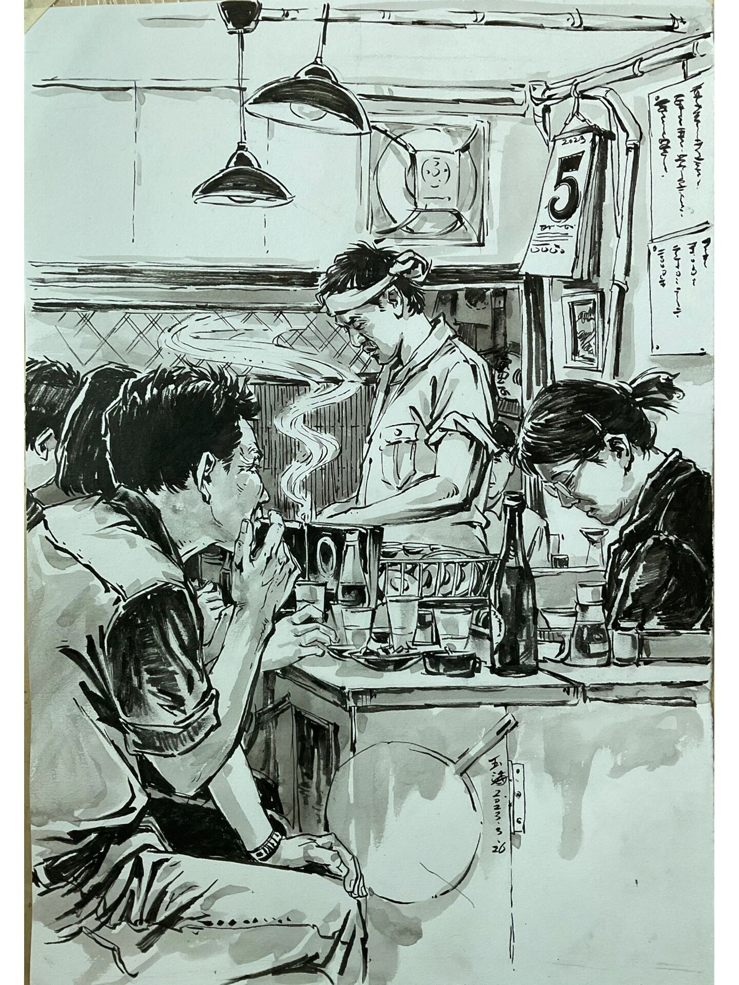 改革春风吹满地,速写老师要争气呀真争气