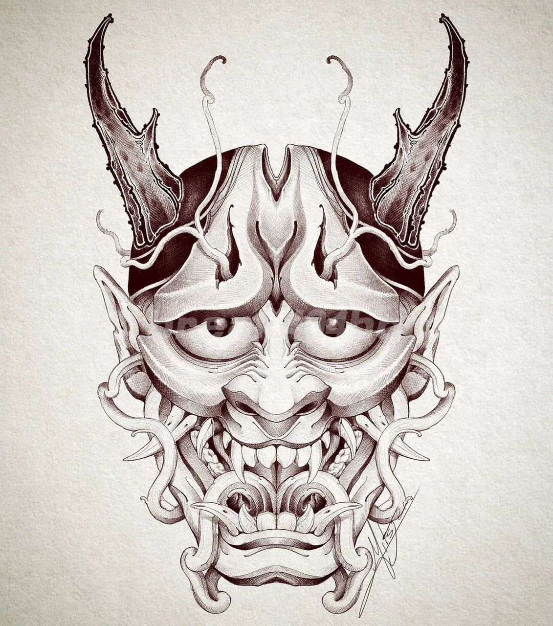 般若纹身##日式老传统纹身# #虎牙刺青# #老传统# #般若