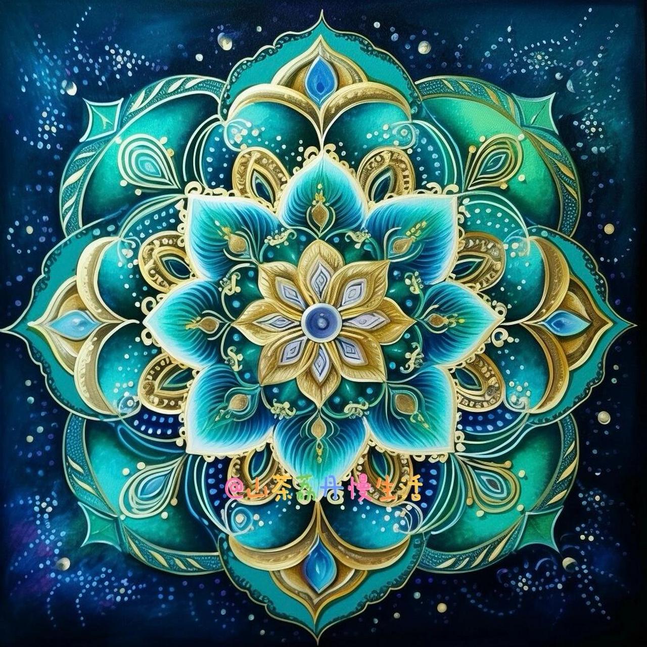 曼陀罗绘画,如同一座通往心灵深处的桥梁,其情绪疗愈力量深邃而强大.