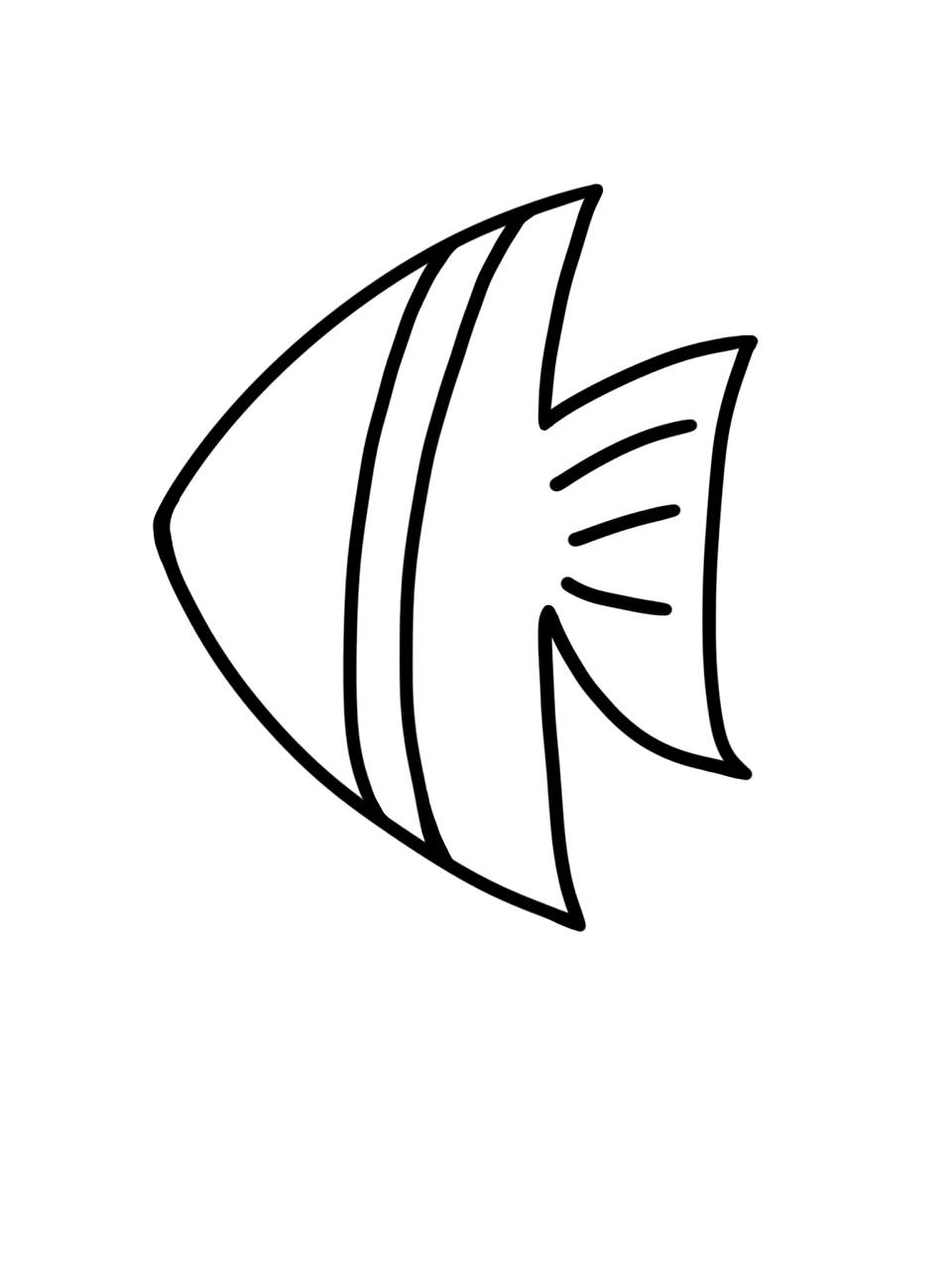 儿童简笔画|热带鱼9696 亲爱的小朋友们,欢迎来到我们的创意时间!