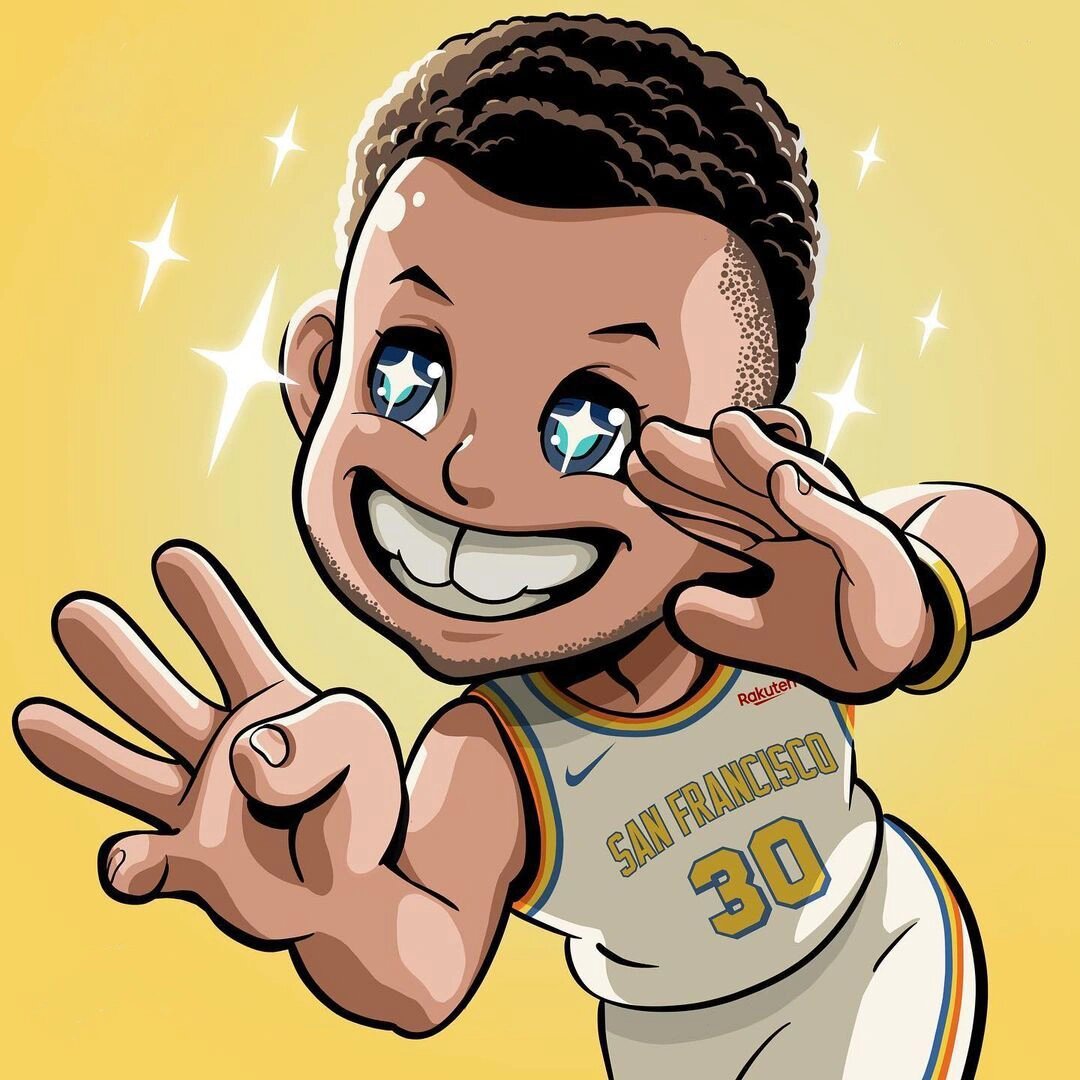 库里超超超q动漫头像