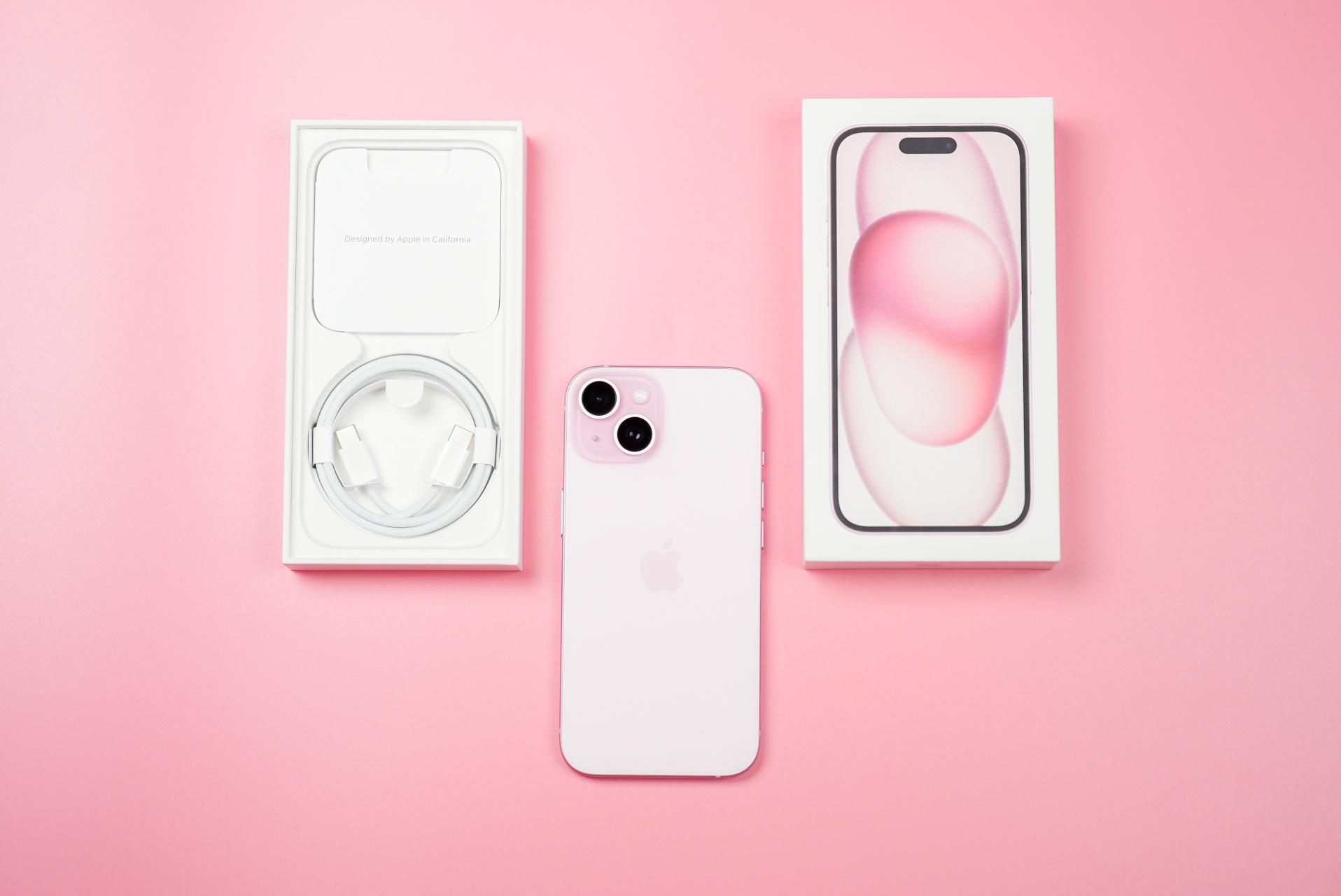 iphone 15粉色真机图赏,有喜欢的吗?#机哥种草