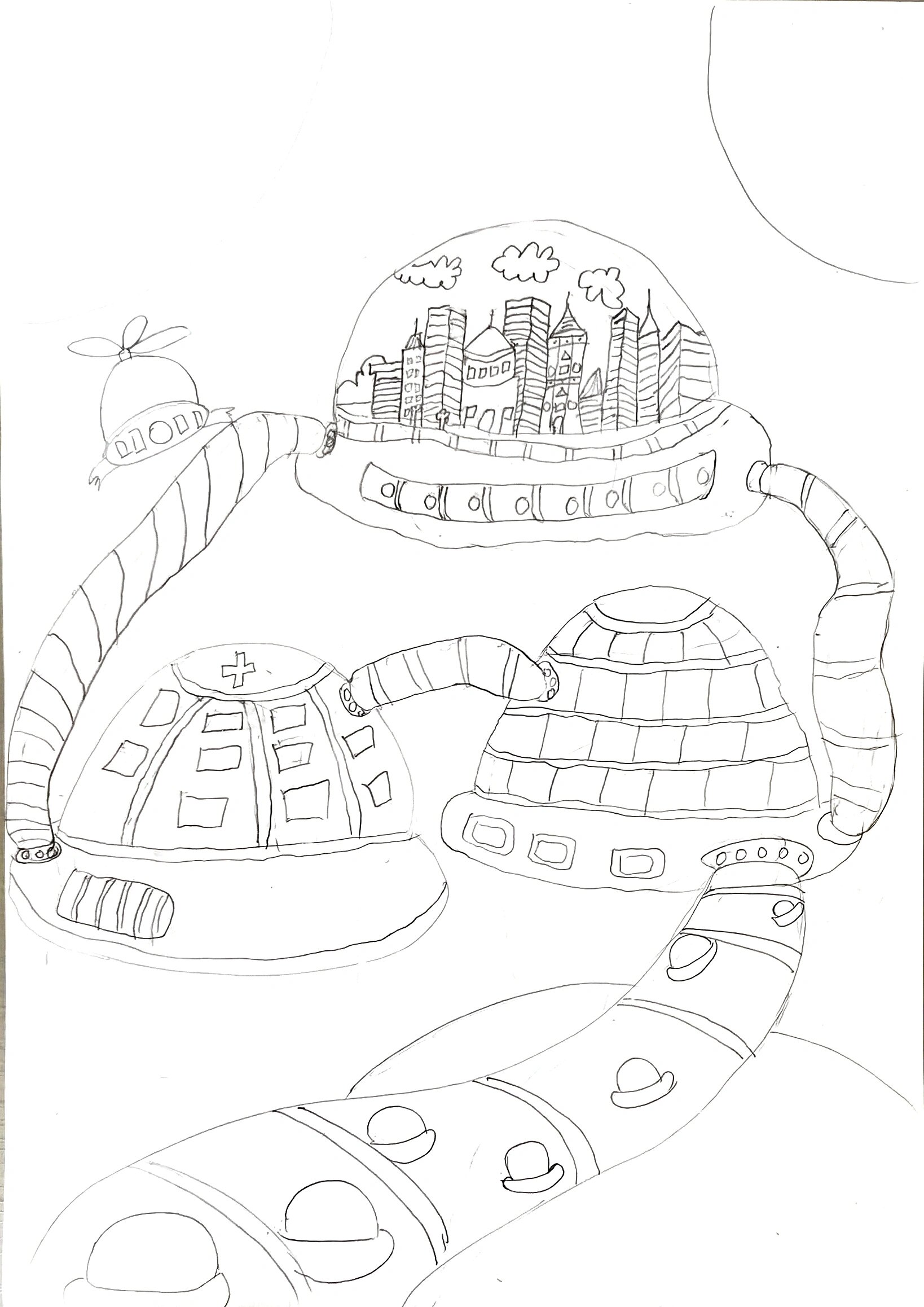 暑假作业之科幻画