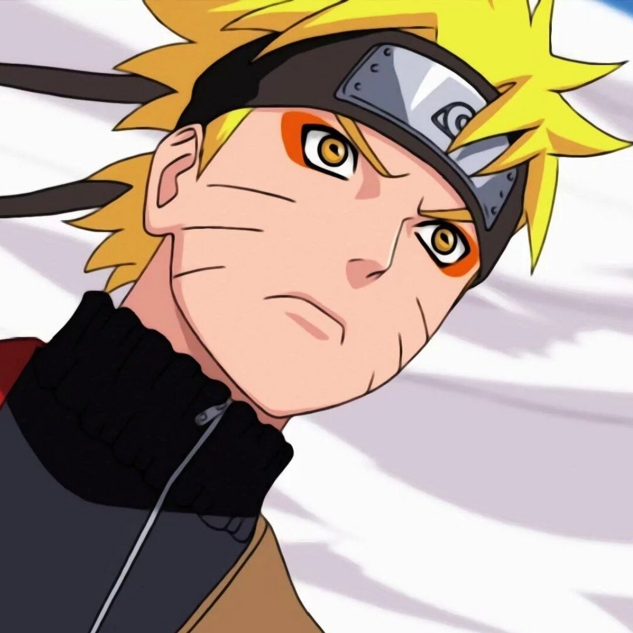 鸣人头像 鸣人的成长每一个火影迷都看在眼里,火影不止是热血,更多的