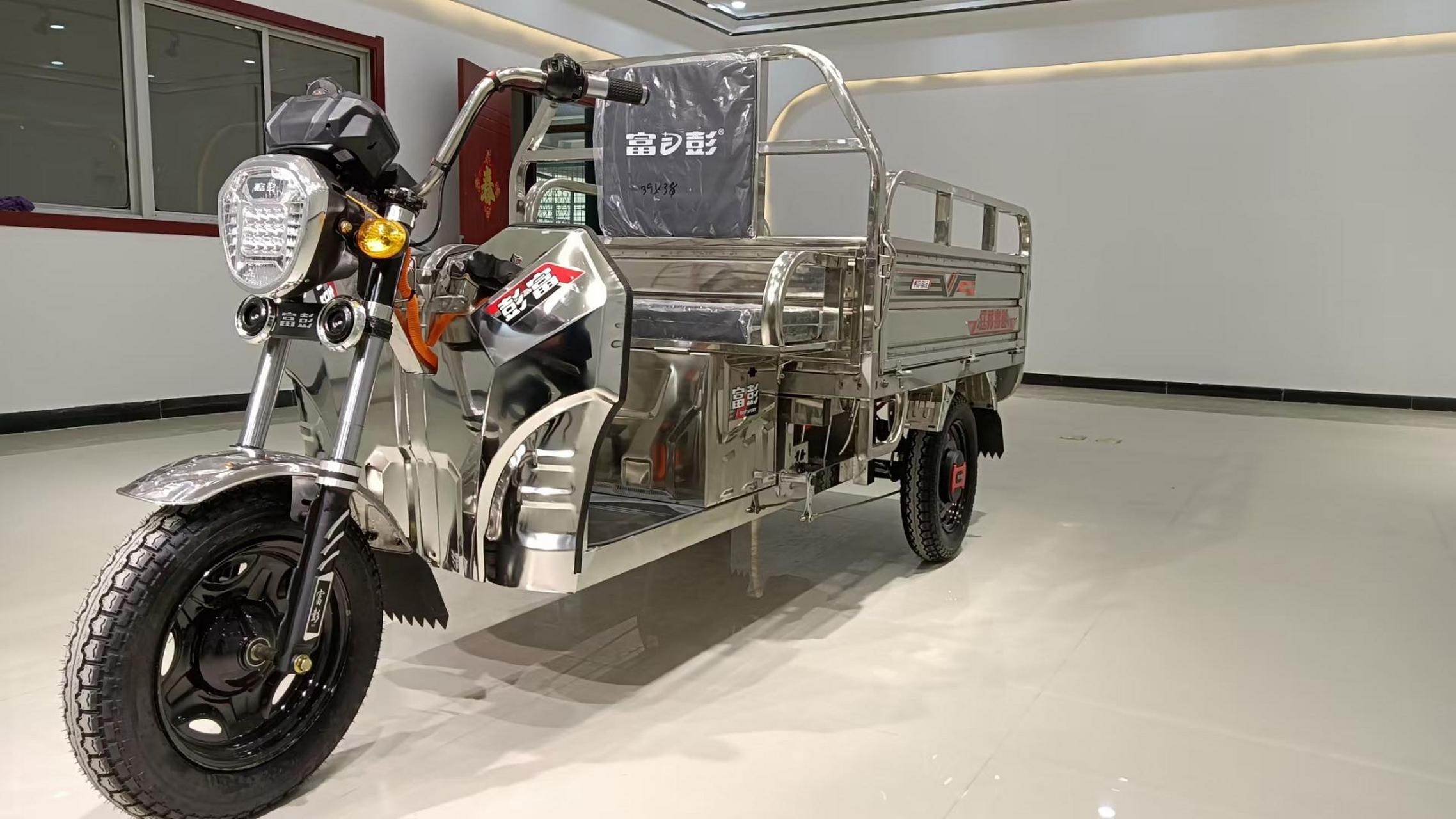 富彭新国标三轮车,不绣钢三轮车大量订制接单中!