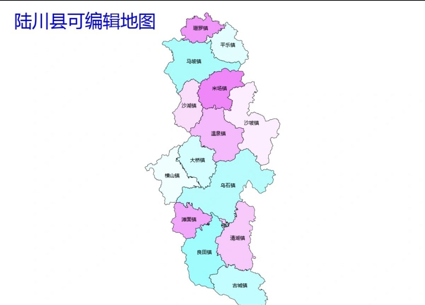 陆川县一共14个镇,各个方向都不同,可以看看地图大概对乡镇距离陆川