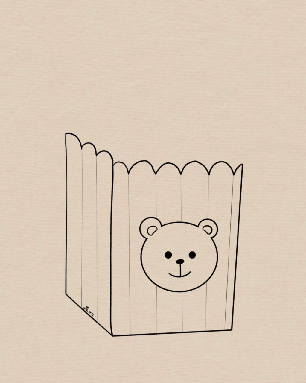 简笔画教程# #画个简笔画# #画画# #爆米花# #简笔画# #简笔画