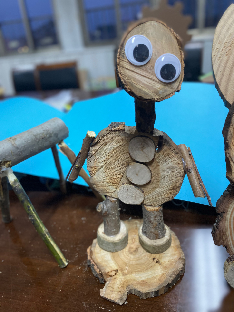 幼儿园环创/纯手工木头制作动物造型 木头制作,动物造型,幼儿园环境