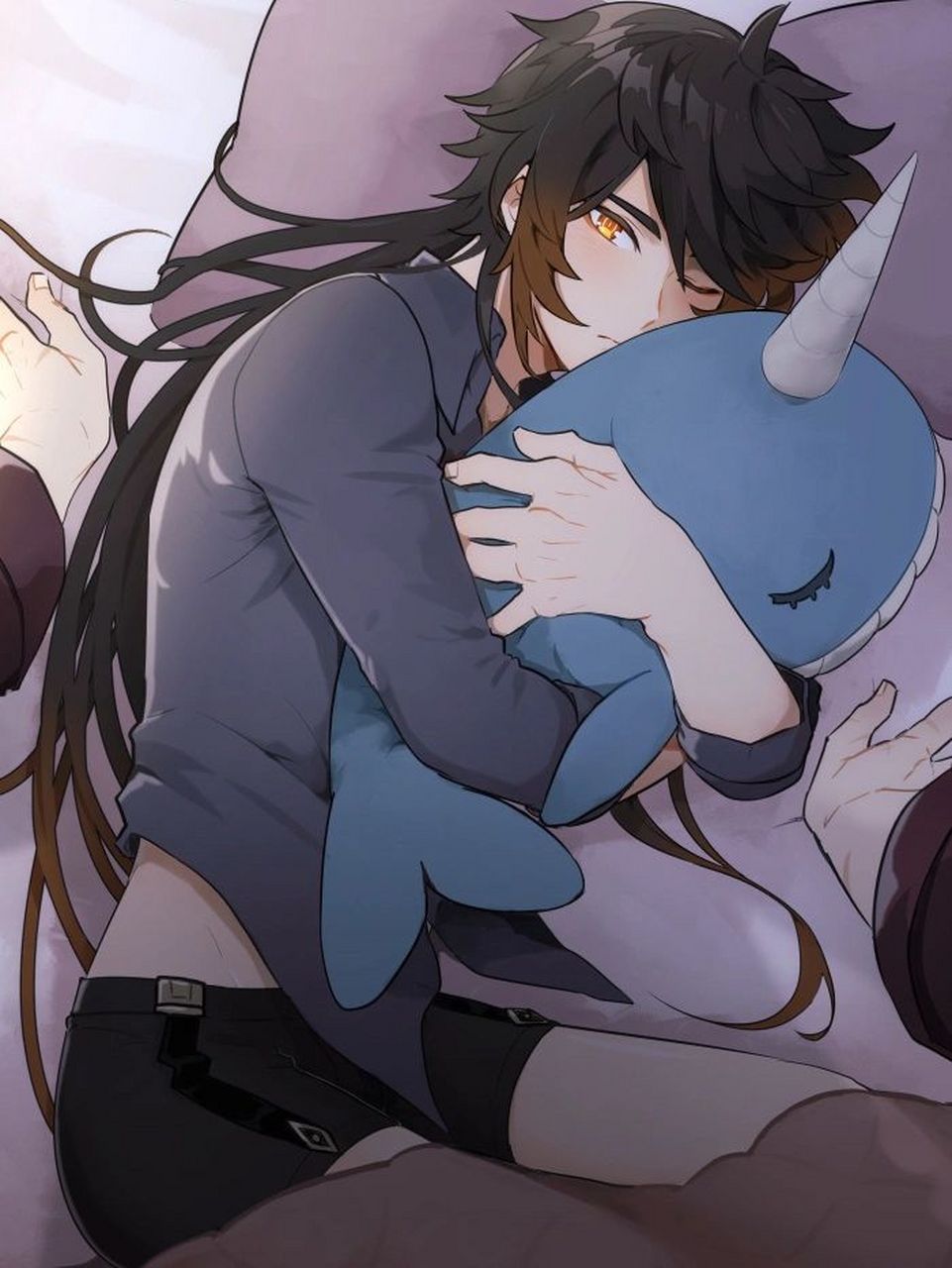 原神 公钟cp组 公子达达利亚 钟离岩王帝君 钟离和他的小钱包