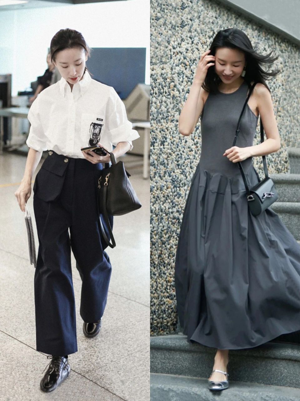 董洁私服|值得参考的简约气质型春夏穿搭 人到中年 人淡如菊 说的就是