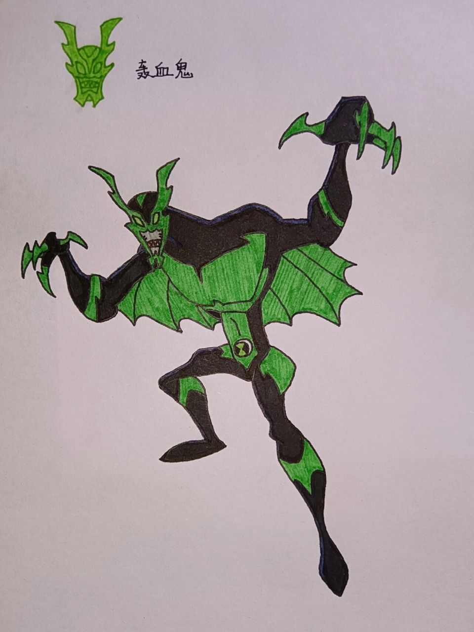 ben10全面进化外星英雄介绍(59) 轰血鬼 英文名:wh