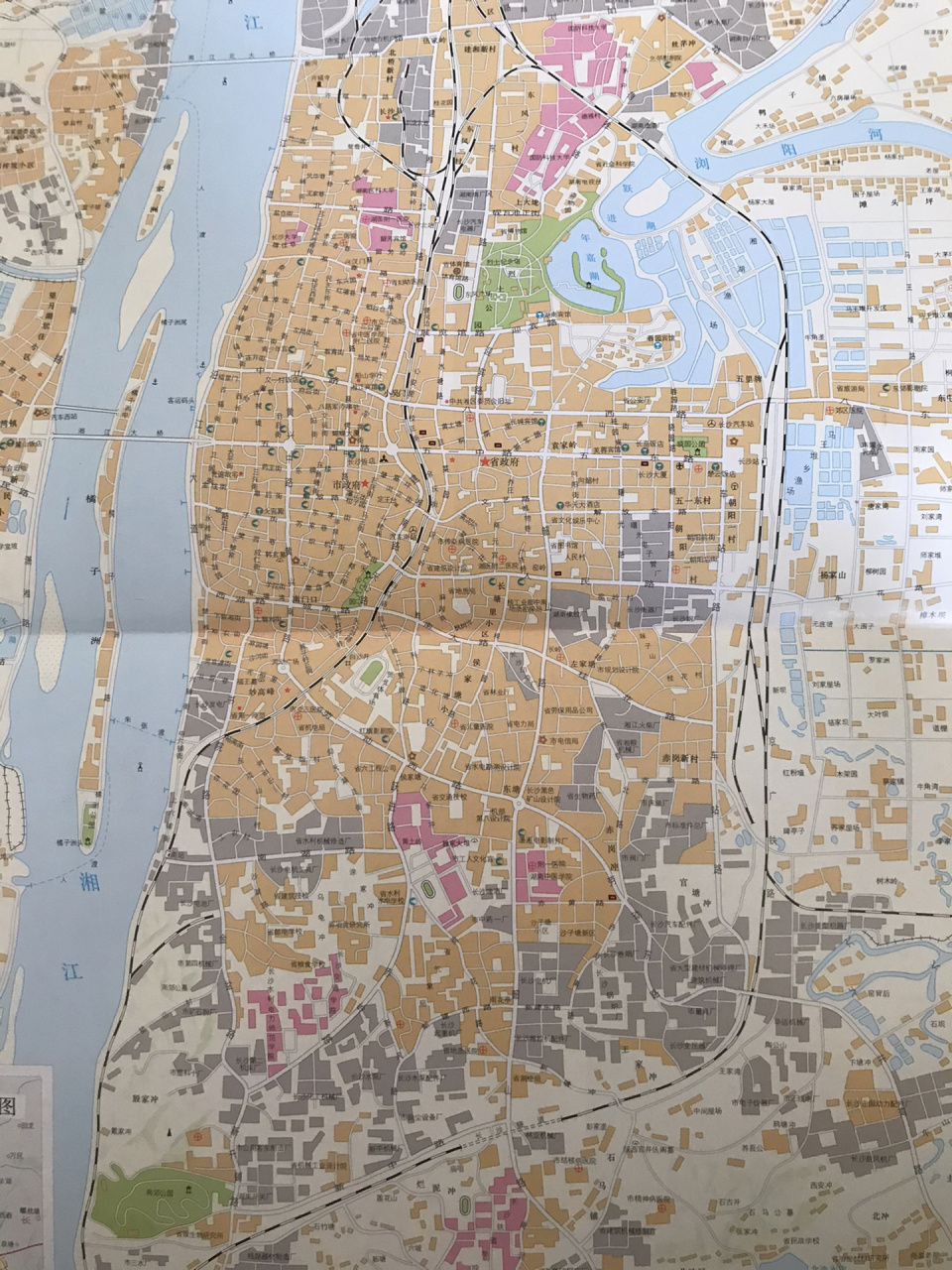 2000年长沙地图图片