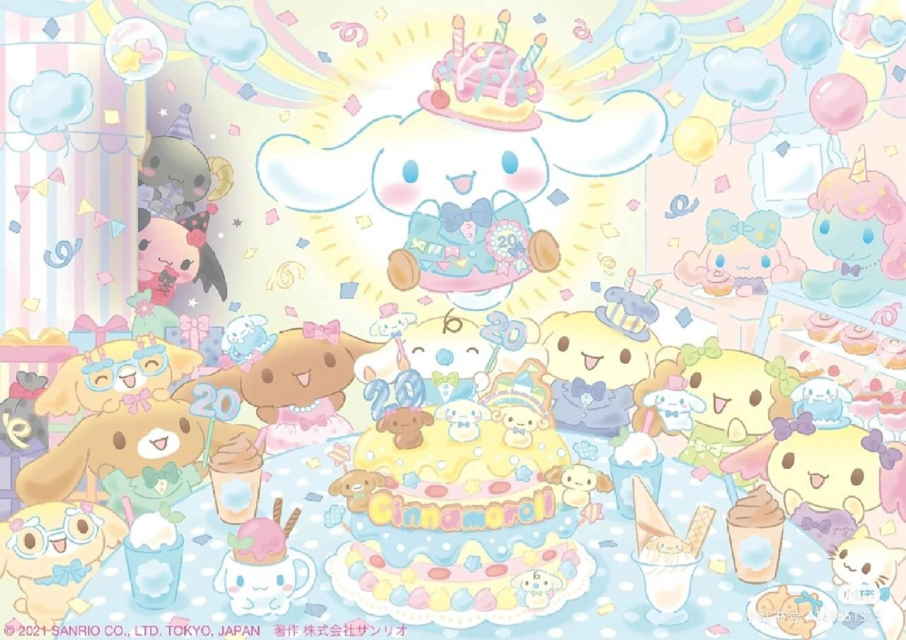 三丽鸥全员小可爱们的壁纸合集