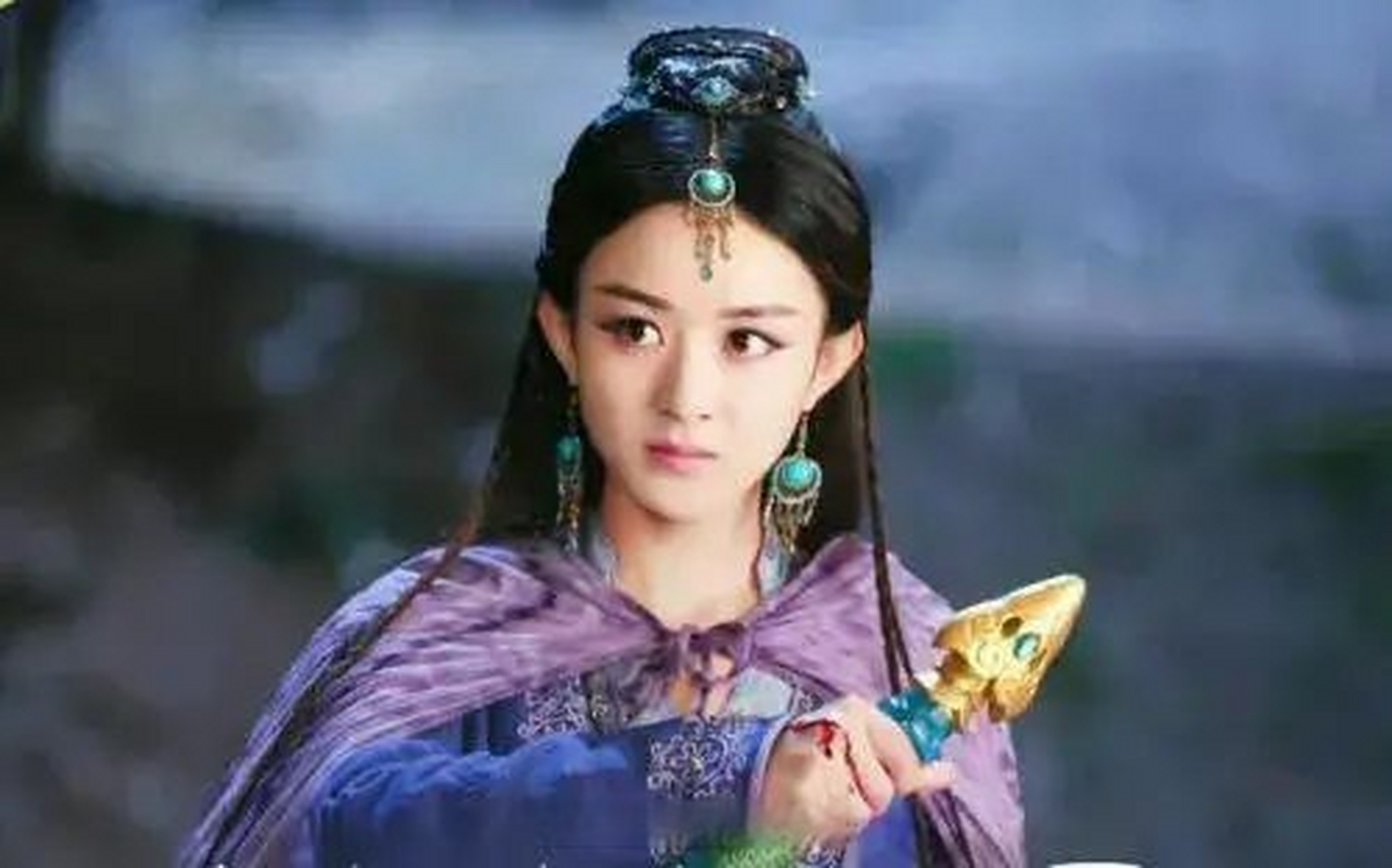 盘点中国内地最美女演员之一赵丽颖在《蜀山战纪》中超惊艳的古装